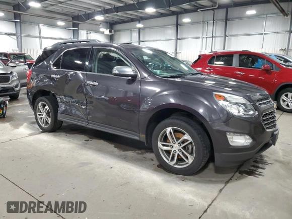 2016 Chevrolet Equinox LTZ with VIN 2GNFLGE38G6345864, listed as a Copart auction lot 50096375 with 137,447 mi miles and Salvage Title. Bid and sale history available at carsss.com. Image 4.