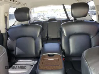 2015 Infiniti QX80 with VIN JN8AZ2NF5F9571690, listed as a Copart auction lot 54760715 with 130,450 mi miles and Clean Title. Bid and sale history available at carsss.com. Image 10.