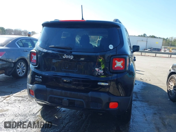2018 Jeep Renegade Latitude with VIN ZACCJBBB9JPH28867, listed as a IAAI auction lot 41869702 with 70,742 mi miles and . Bid and sale history available at DreamBid. Image 16.