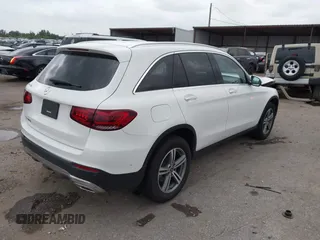 2022 Mercedes-Benz GLC 300 with VIN W1N0G8DB6NG056621, listed as a IAAI auction lot 42160415 with 68,854 mi miles and . Bid and sale history available at DreamBid. Image 4.