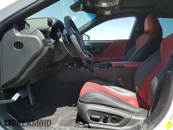 2022 Lexus ES 350 F Sport with VIN 58AGZ1B13NU112893, listed as a Copart auction lot 52641455 with 52,403 mi miles and Salvage title. Bid and sale history available at DreamBid. Image 7.