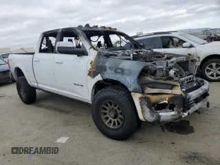 2020 Ram 3500 Laramie with VIN 3C63R3EL2LG241749, listed as a Copart auction lot 43317665 with 0 mi miles and Salvage Title. Bid and sale history available at carsss.com. Image 4.