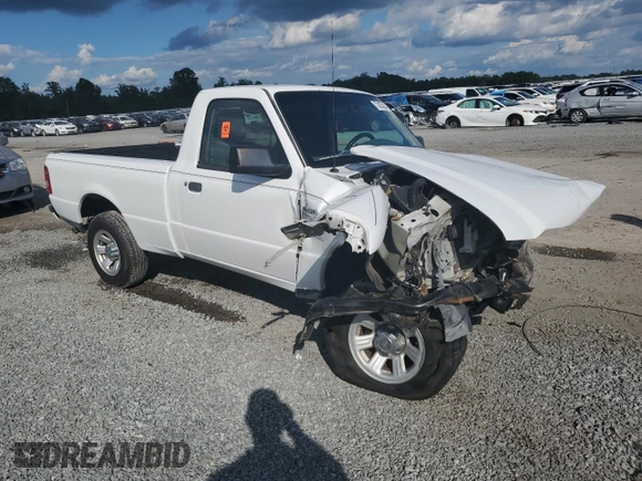 2011 Ford Ranger XL with VIN 1FTKR1AD9BPA33384, listed as a Copart auction lot 72425284 with 136,636 mi miles and Salvage Title. Bid and sale history available at carsss.com. Image 4.