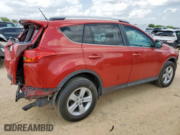 2013 Toyota RAV4 XLE with VIN 2T3WFREV0DW036838, listed as a Copart auction lot 61827295 with 142,229 mi miles and Salvage title. Bid and sale history available at DreamBid. Image 3.