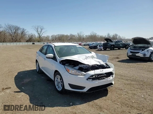 2017 Ford Focus SE with VIN 1FADP3F27HL320293, listed as a Copart auction lot 51782275 with 24,789 mi miles and Salvage title. Bid and sale history available at DreamBid. Image 10.