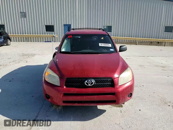 2007 Toyota RAV4 with VIN JTMZD33V376026281, listed as a Copart auction lot 54160095 with 203,286 mi miles and Salvage Title. Bid and sale history available at carsss.com. Image 14.