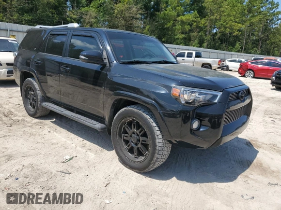 2017 Toyota 4Runner SR5 with VIN JTEZU5JR7H5161686, listed as a Copart auction lot 62565725 with 68,043 mi miles and Salvage title. Bid and sale history available at DreamBid. Image 4.