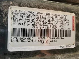 1990 Toyota Celica z VIN JT2ST87N4L0017705, wystawiony jako Copart lot #76196343 z przebiegiem 163 368 mil mil oraz Czysty tytuł • Clean title. Historia ofert i sprzedaży dostępna na DreamBid. Obrazek 13.