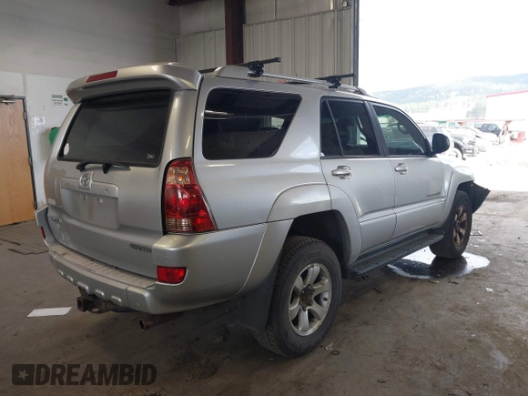 2005 Toyota 4Runner SR5 with VIN JTEBT14R858025666, listed as a IAAI auction lot 42022937 with 302,497 mi miles and . Bid and sale history available at DreamBid. Image 4.