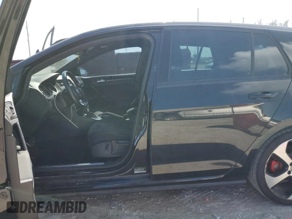 2017 Volkswagen Golf GTI S with VIN 3VW4T7AU6HM033285, listed as a Copart auction lot 77129054 with 55,781 mi miles and Salvage Title. Bid and sale history available at carsss.com. Image 12.