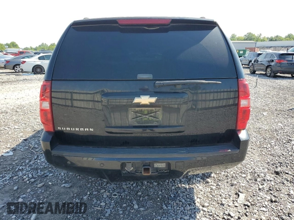 2007 Chevrolet Suburban LT with VIN 3GNFC16J17G146606, listed as a Copart auction lot 63816124 with 0 mi miles and Salvage Title. Bid and sale history available at carsss.com. Image 6.