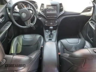 2019 Jeep Cherokee Latitude Plus with VIN 1C4PJMLB4KD181003, listed as a Copart auction lot 63466635 with 133,943 mi miles and Salvage title. Bid and sale history available at DreamBid. Image 8.