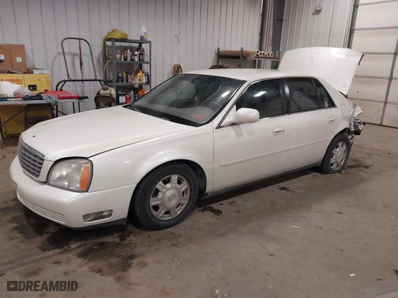 2003 Cadillac DeVille with VIN 1G6KD54Y33U207492, listed as a IAAI auction lot 41113507 with 225,559 mi miles. Bid and sale history available at carsss.com. Image 17.