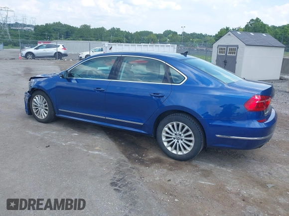 2016 Volkswagen Passat SE with VIN 1VWBT7A34GC004401, listed as a IAAI auction lot 42790444 with 106,011 mi miles and . Bid and sale history available at DreamBid. Image 3.