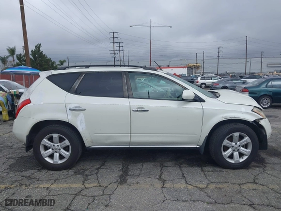 2007 Nissan Murano SL with VIN JN8AZ08T07W501393, listed as a IAAI auction lot 41910351 with 207,977 mi miles. Bid and sale history available at carsss.com. Image 14.