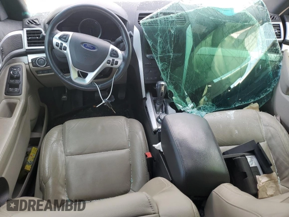2015 Ford Explorer XLT with VIN 1FM5K8D8XFGB94319, listed as a Copart auction lot 54321245 with Not Provided miles and Non Repairable. Bid and sale history available at carsss.com. Image 8.