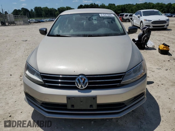 2015 Volkswagen Jetta S with VIN 3VW2K7AJ8FM262144, listed as a Copart auction lot 61647095 with 118,159 mi miles and Salvage title. Bid and sale history available at DreamBid. Image 5.