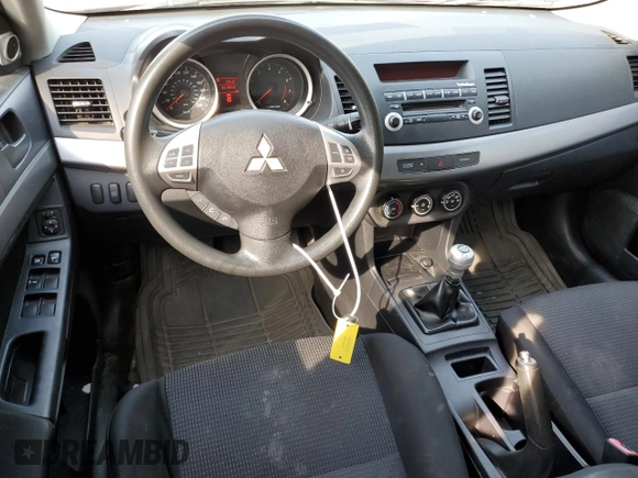 2010 Mitsubishi Lancer ES with VIN JA32U2FU9AU608899, listed as a Copart auction lot 74668094 with 337,852 mi miles and Clean Title. Bid and sale history available at DreamBid. Image 8.