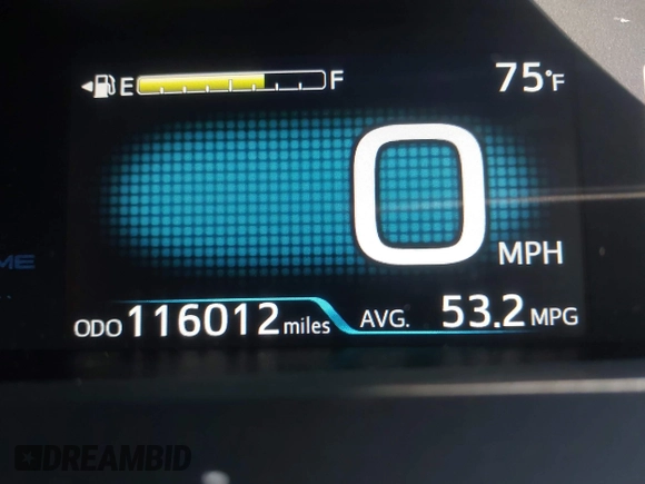 2017 Toyota Prius Plus with VIN JTDKARFP6H3038924, listed as a IAAI auction lot 42028326 with 116,012 mi miles and . Bid and sale history available at DreamBid. Image 16.