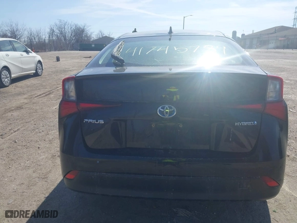 2019 Toyota Prius L Eco with VIN JTDKARFU1K3092063, listed as a IAAI auction lot 41745789 with 169,882 mi miles. Bid and sale history available at carsss.com. Image 16.
