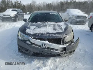 2017 Honda Civic Sedan EX-T with VIN 2HGFC1F47HH104561, listed as a Copart auction lot 84658614 with 154,991 mi miles and Salvage Title. Bid and sale history available at carsss.com. Image 5.