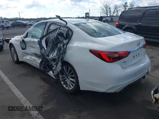2021 Infiniti Q50 Luxe z VIN JN1EV7BR9MM754818, wystawiony jako IAAI lot #41687198 z przebiegiem 15 985 mil mil oraz . Historia ofert i sprzedaży dostępna na DreamBid. Obrazek 3.