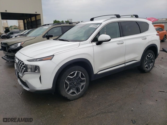 2022 Hyundai Santa Fe Plug-In Hybrid SEL Convenience with VIN KM8S6DA22NU019417, listed as a Copart auction lot 57059484 with NaN miles and Salvage Title. Bid and sale history available at carsss.com. Image 1.