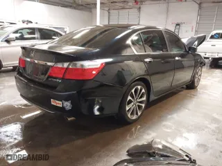 2014 Honda Accord Sedan Sport with VIN 1HGCR2F53EA306887, listed as a IAAI auction lot 41369995 with 97,506 mi miles. Bid and sale history available at carsss.com. Image 4.