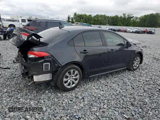 2022 Toyota Corolla LE with VIN JTDEPMAE4NJ216454, listed as a Copart auction lot 52405875 with 31,563 mi miles and Non Repairable. Bid and sale history available at carsss.com. Image 3.