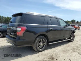 2020 Ford Expedition Max Limited z VIN 1FMJK2AT3LEA34665, wystawiony jako Copart lot #53428825 z przebiegiem 305 964 mil mil oraz Szkody całkowita. Historia ofert i sprzedaży dostępna na DreamBid. Obrazek 3.