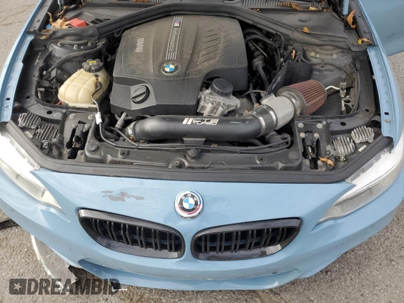 2016 BMW 2 Series M235i xDrive with VIN WBA1J9C53GV696649, listed as a Copart auction lot 71152243 with 0 mi miles. Bid and sale history available at carsss.com. Image 12.