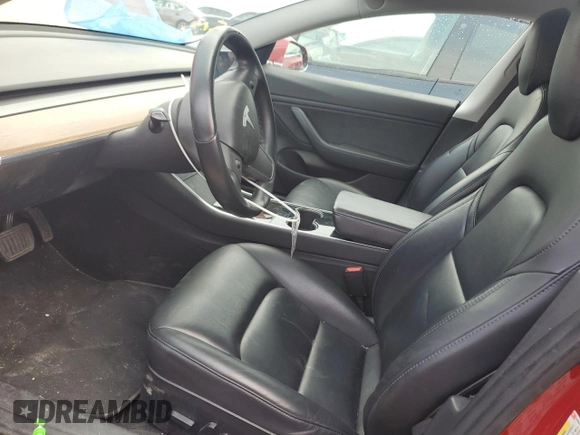 2018 Tesla Model 3 Long Range Battery with VIN 5YJ3E1EA0JF058425, listed as a Copart auction lot 52443635 with 80,722 mi miles and Salvage Title. Bid and sale history available at DreamBid. Image 7.