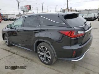 2022 Lexus RX 350L with VIN JTJHZKFA8N2038704, listed as a Copart auction lot 57292775 with 35,565 mi miles and Salvage title. Bid and sale history available at DreamBid. Image 2.