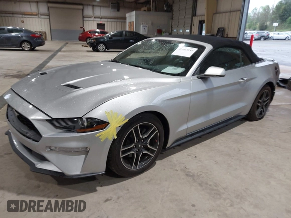 2018 Ford Mustang EcoBoost Premium with VIN 1FATP8UH2J5156459, listed as a IAAI auction lot 41963538 with 109,450 mi miles and . Bid and sale history available at carsss.com. Image 18.
