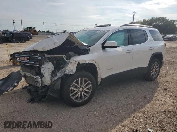 2019 GMC Acadia SLE with VIN 1GKKNSLA4KZ266358, listed as a Copart auction lot 72907504 with Not Provided miles and Salvage Title. Bid and sale history available at DreamBid. Image 1.
