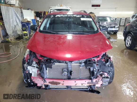 2018 Toyota RAV4 LE with VIN 2T3BFREV8JW740134, listed as a Copart auction lot 51108185 with 87,076 mi miles and Salvage Title. Bid and sale history available at carsss.com. Image 5.