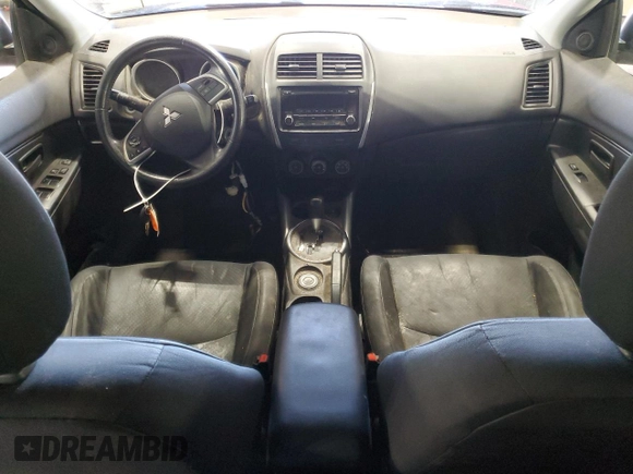 2014 Mitsubishi Outlander Sport ES with VIN 4A4AR3AU2EE004714, listed as a Copart auction lot 47062795 with 0 mi miles and Salvage Title. Bid and sale history available at carsss.com. Image 8.