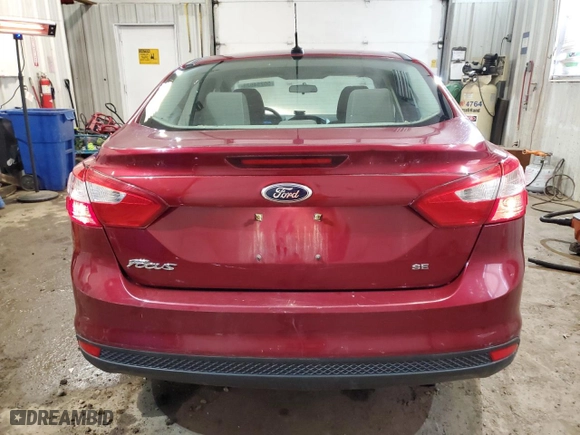 2013 Ford Focus SE with VIN 1FADP3F21DL198119, listed as a Copart auction lot 50254625 with 168,694 mi miles and Salvage Title. Bid and sale history available at carsss.com. Image 6.