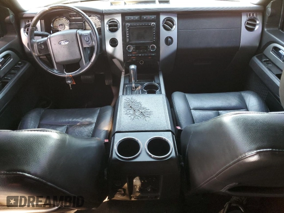 2012 Ford Expedition EL Limited with VIN 1FMJK1K5XCEF34302, listed as a Copart auction lot 82149844 with 0 mi miles and Salvage Title. Bid and sale history available at carsss.com. Image 8.