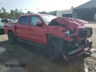 2022 Toyota Tacoma SR with VIN 3TMCZ5AN8NM482621, listed as a Copart auction lot 60441695 with 85,727 mi miles and Salvage title. Bid and sale history available at DreamBid. Image 4.