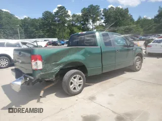 2007 Ford F-150 XL with VIN 1FTPX12V17FA62443, listed as a Copart auction lot 56409265 with 154,733 mi miles and Salvage title. Bid and sale history available at DreamBid. Image 3.