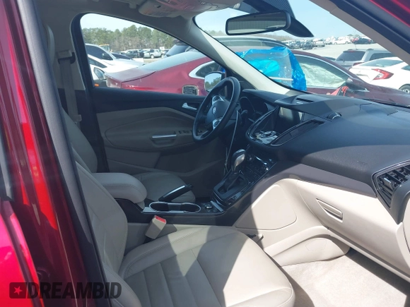 2016 Ford Escape Titanium with VIN 1FMCU0J93GUB11073, listed as a IAAI auction lot 41751349 with 92,000 mi miles. Bid and sale history available at carsss.com. Image 5.