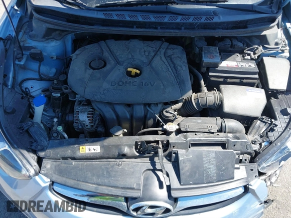 2012 Hyundai Elantra Limited with VIN KMHDH4AE7CU411271, listed as a IAAI auction lot 41840773 with 93,602 mi miles. Bid and sale history available at carsss.com. Image 10.