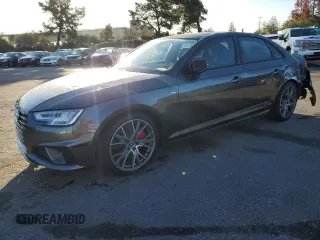 2019 Audi A4 Prestige with VIN WAUFNAF45KA032223, listed as a Copart auction lot 82679663 with 51,869 mi miles. Bid and sale history available at carsss.com. Image 1.