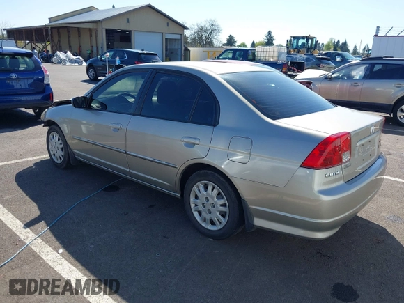 2004 Honda Civic LX with VIN 2HGES16514H531364, listed as a IAAI auction lot 42019042 with 185,481 mi miles and . Bid and sale history available at DreamBid. Image 3.