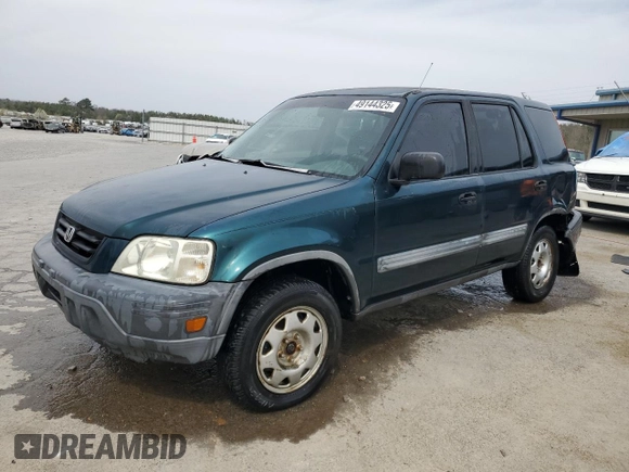 1997 Honda CR-V with VIN JHLRD1843VC020034, listed as a Copart auction lot 49144325 with 290,095 mi miles and Salvage Title. Bid and sale history available at carsss.com. Image 1.