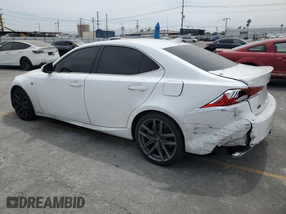 2019 Lexus IS 300 with VIN JTHBA1D22K5084933, listed as a Copart auction lot 58530675 with 56,608 mi miles and Salvage title. Bid and sale history available at DreamBid. Image 2.