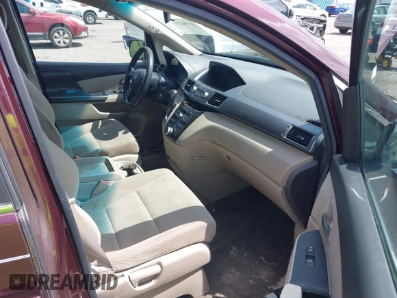 2012 Honda Odyssey EX with VIN 5FNRL5H45CB054113, listed as a IAAI auction lot 41760280 with 125,640 mi miles and . Bid and sale history available at carsss.com. Image 5.