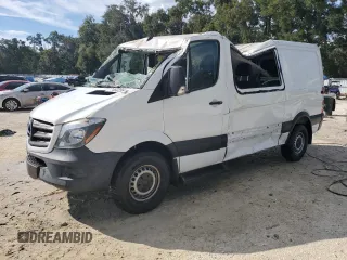 2017 Mercedes-Benz Sprinter with VIN WD4PE7CD4HP383635, listed as a Copart auction lot 74602564 with 24,231 mi miles and Non Repairable. Bid and sale history available at DreamBid. Image 1.