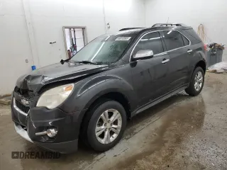 2011 Chevrolet Equinox LT w/2LT with VIN 2CNALPEC9B6475935, listed as a Copart auction lot 46810585 with 164,142 mi miles and Salvage Title. Bid and sale history available at carsss.com. Image 1.
